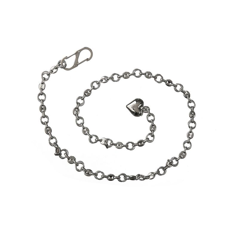 1 2 handmade chain heart belt