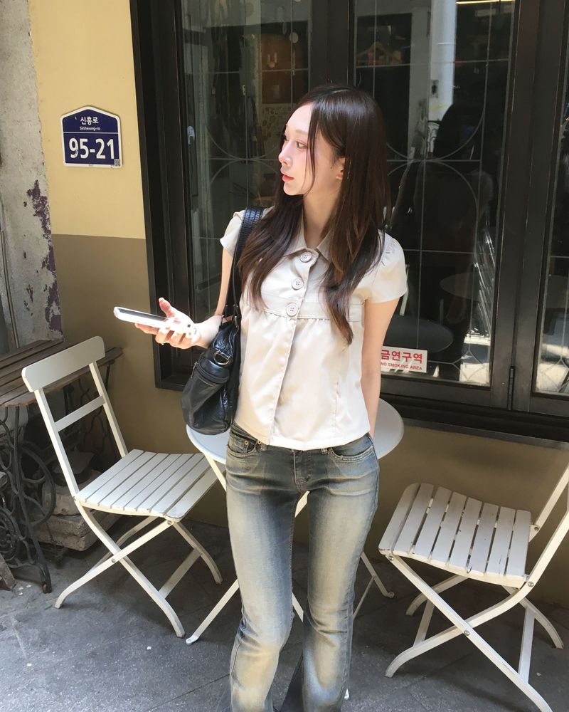 Button half shirts