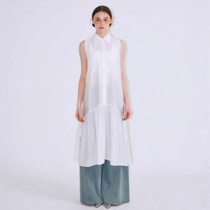 apoem（アポエム）の「ロングシャツドレス - 2カラー（ワンピース/ドレス）」