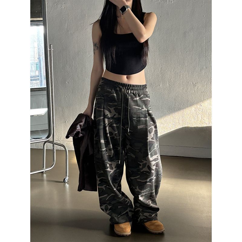 LAURANT（ロラン）の「[Unisex] Wide camo banding sweat pants(2color)（Pants）」