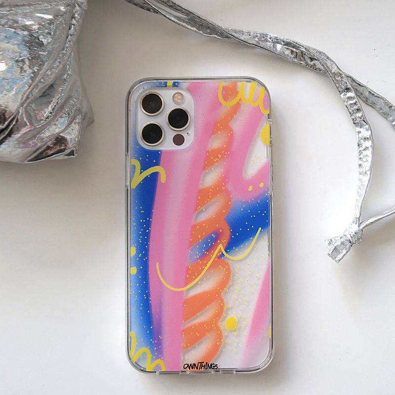 [MADE] Cosmic phone case (jelly hard)