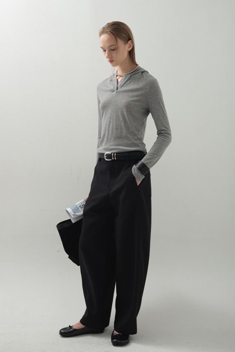 Barrel Line Pants_Black