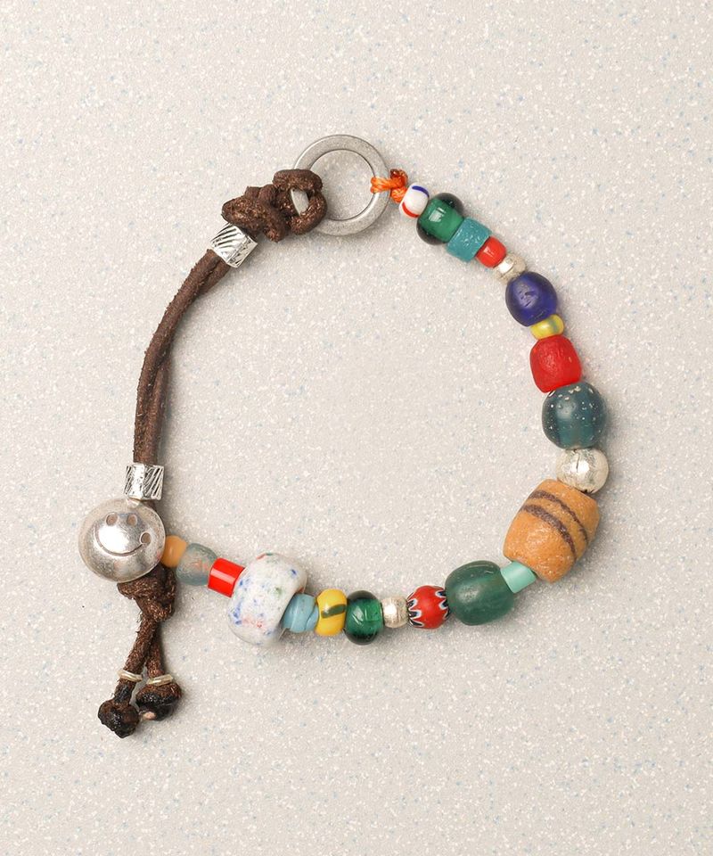 MAUI LEATHER BRACELET-BROWN : ARCHIVE-005
