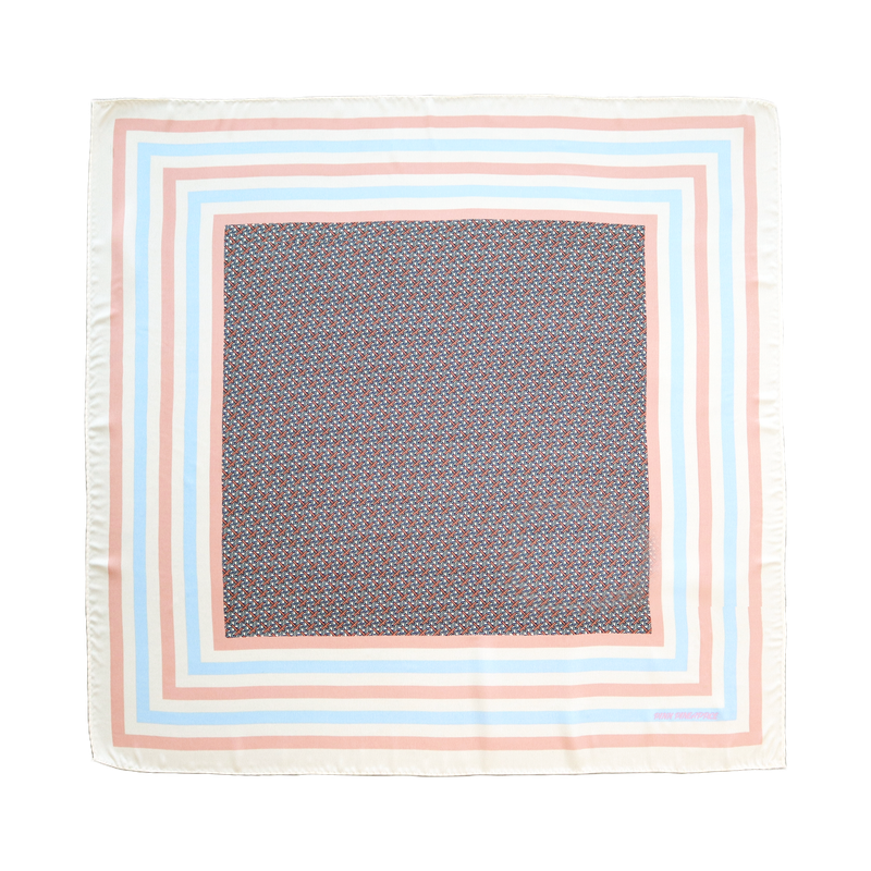 PASTEL CLOVER SCARF