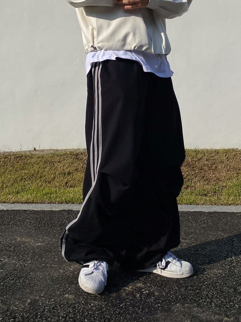 Triple Tape Parachute Nylon Pants 2C