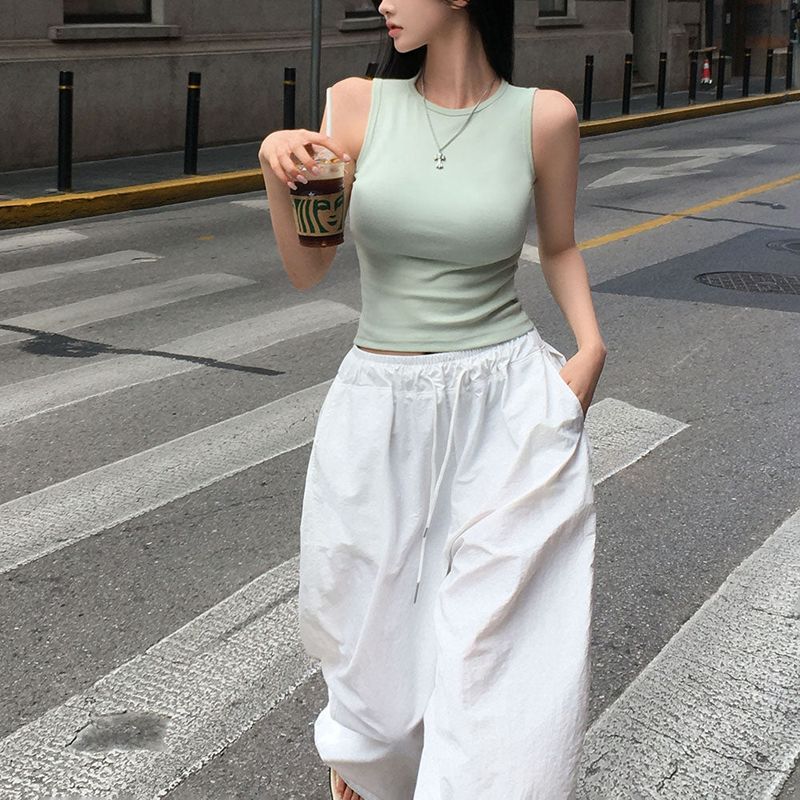 [MADE] Dump, folding nylon wide pants