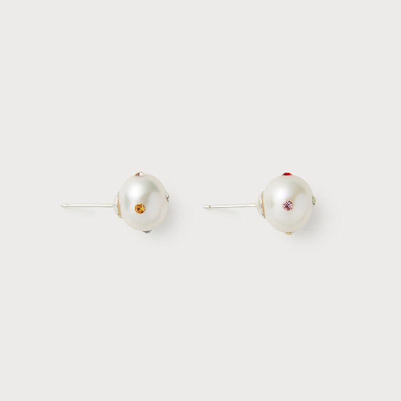 Signature Polkadots Earrings, Multi