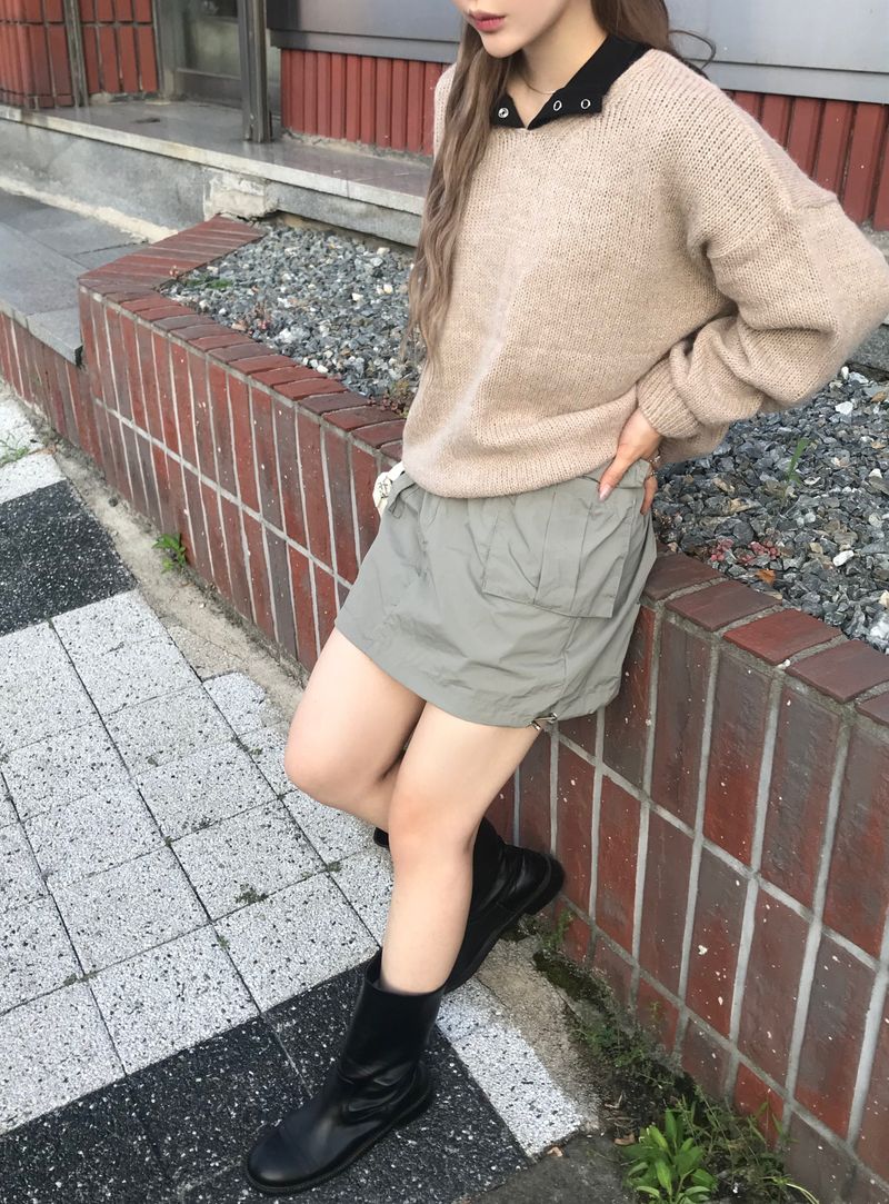 Larvate mini skirt