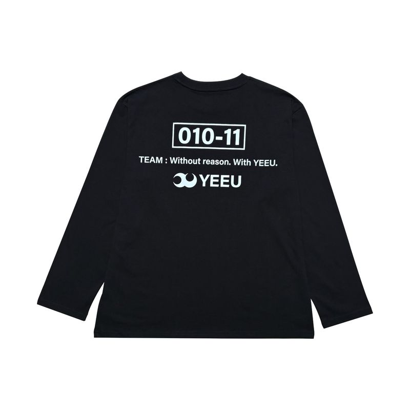 TEAM LOGO LONGSLEEVE (BLACK)
