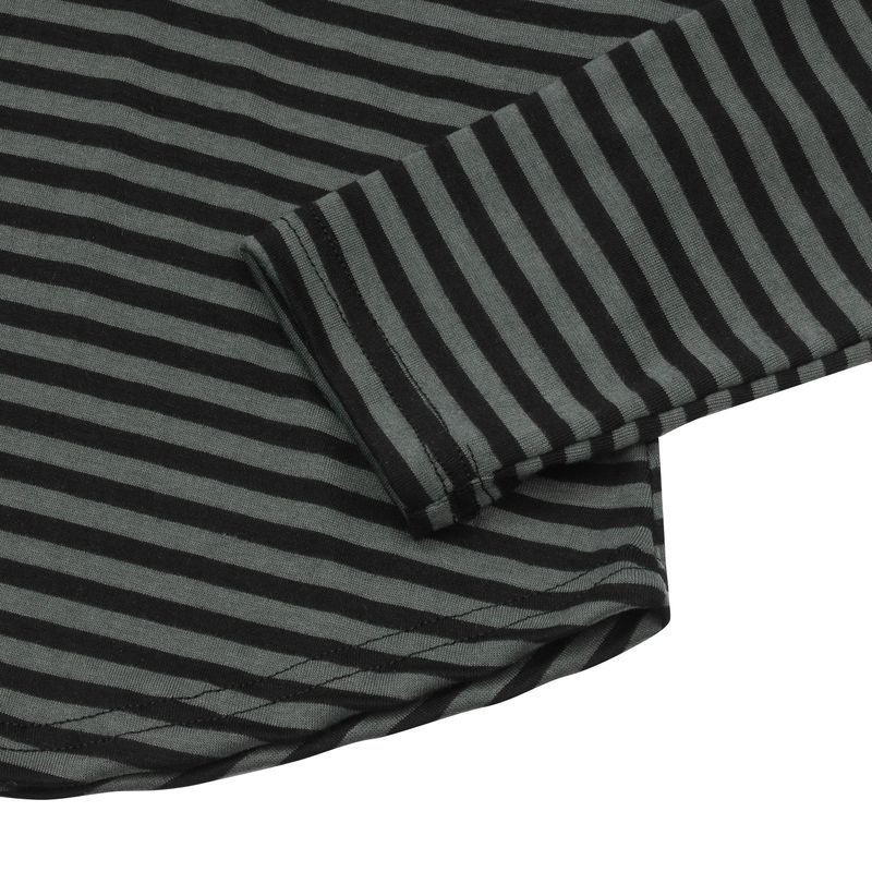 ASTON STRIPE SLIM HOOD T
