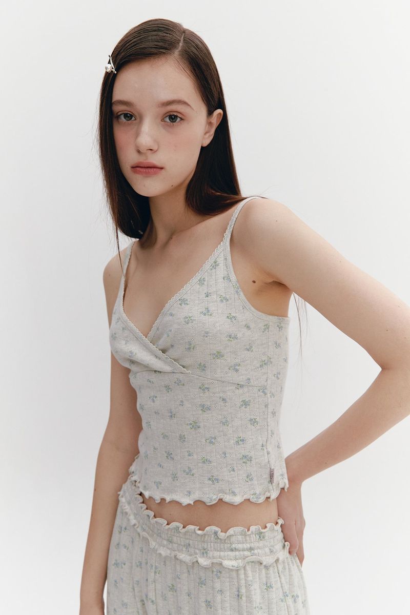 Wave Sleeveless Oatmeal