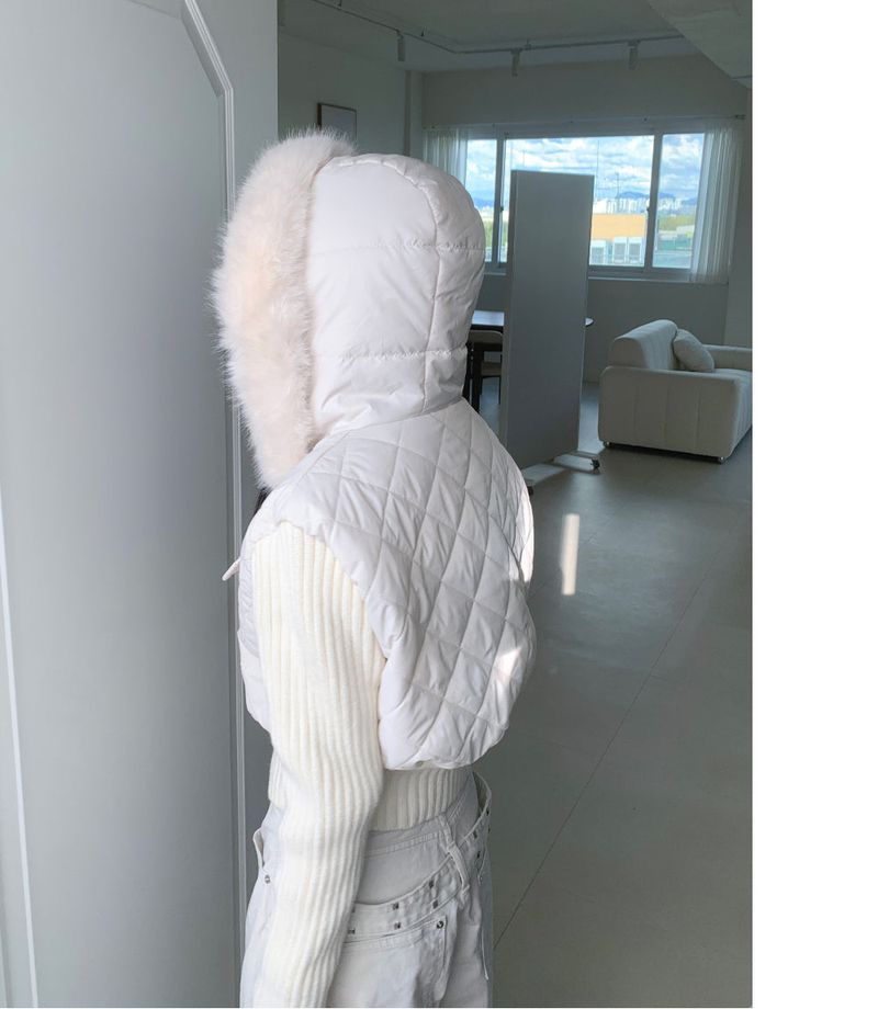 Motion Two-Way Zipper Quilted Knit Padding (3 Colors)