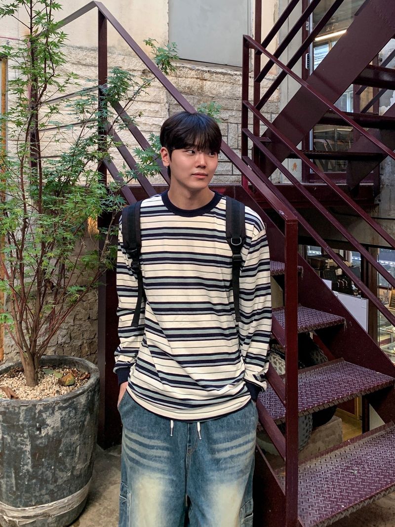 Mari stripe long sleeve