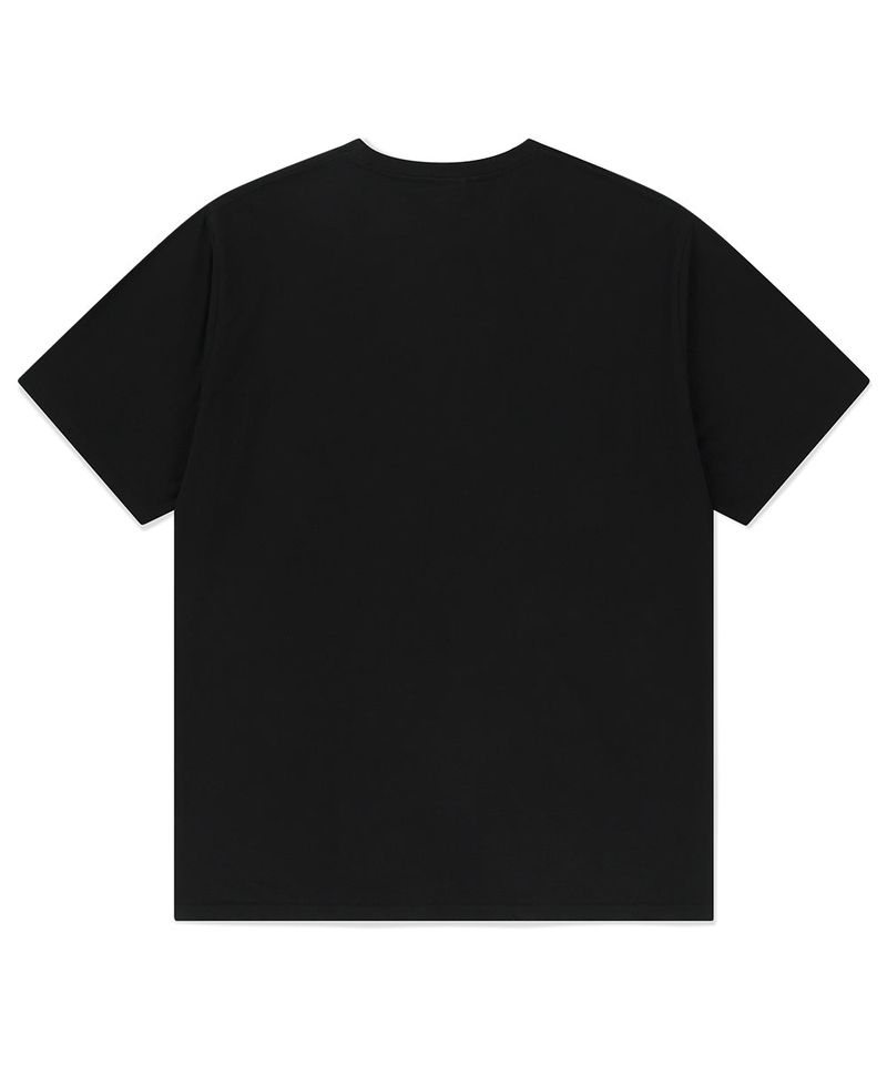 mah CUT OFF APPLIQUE TEE