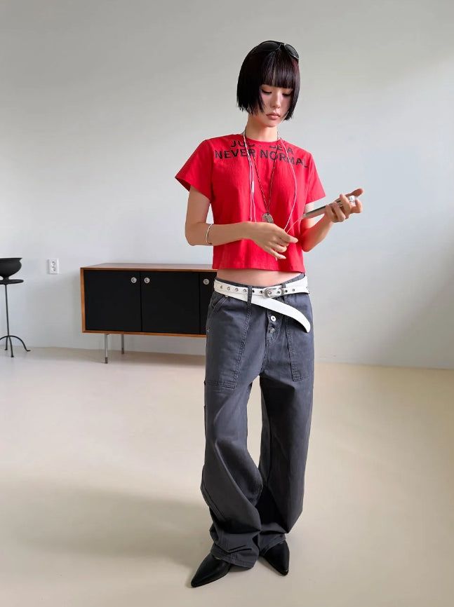 NORMAL LETTERING TEE