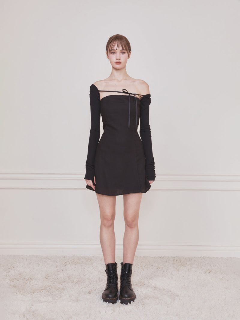 Fay bolero dress (Black)
