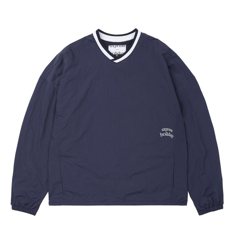 Express Holiday（エクスプレスホリデー）の「Dynamic Nylon Pullover_Navy（Tops）」