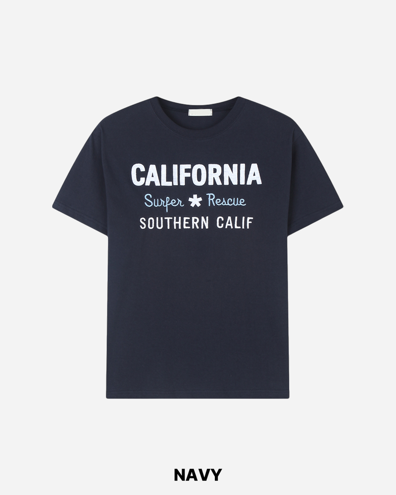 Cali Embroidery Short Sleeve Tee