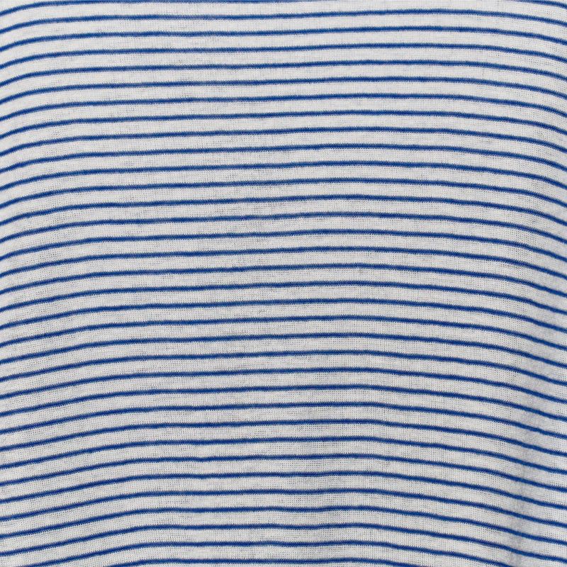 ALARM STRIPE TURTLNECK BLUE_WOMAN