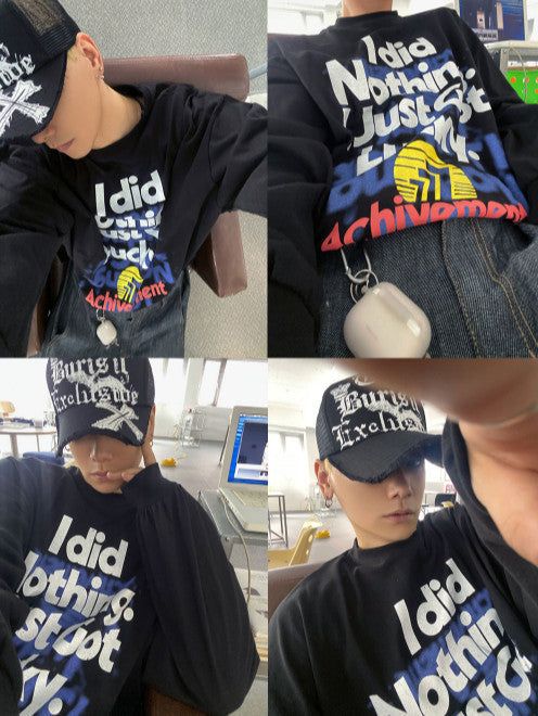 No.9631 cross VTG mesh CAP (4color)