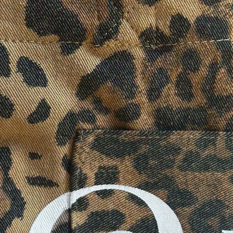 LEOPARD CANVAS BAG