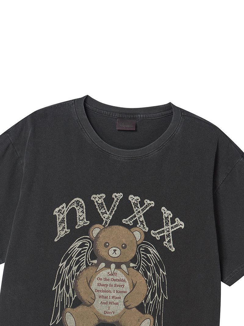 ANGEL BEAR TEE CHARCOAL