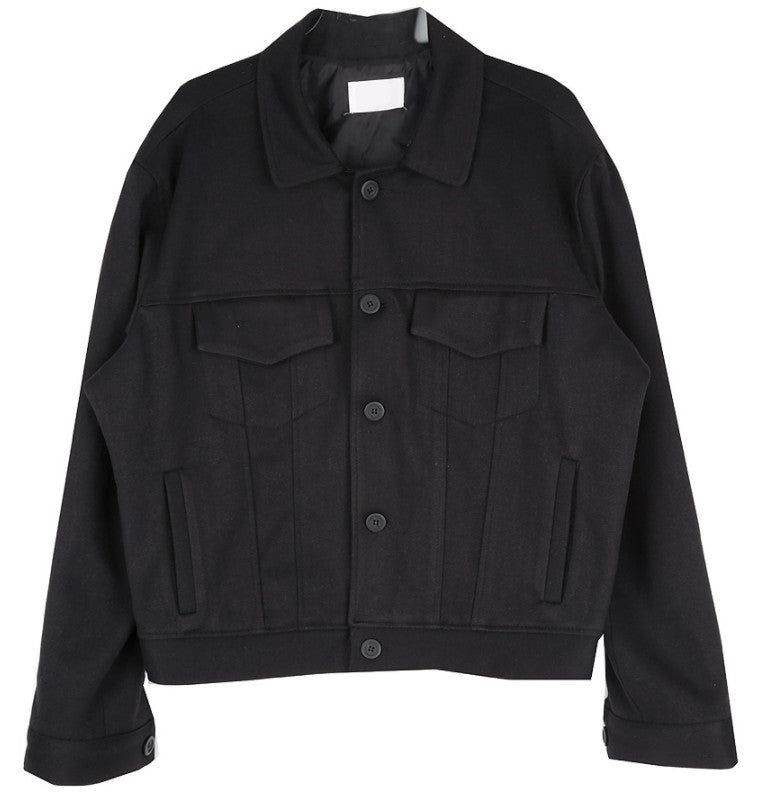 No.9180 woolen set-up trucker JK