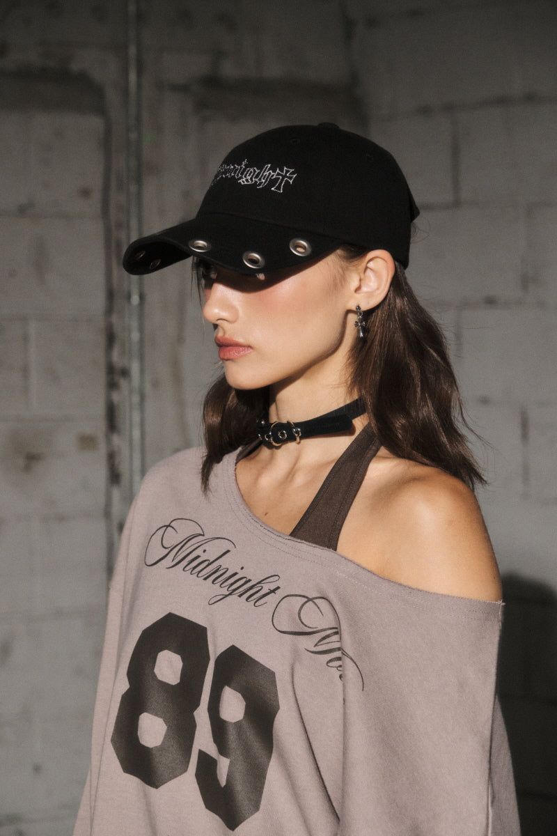 brim cap (black)