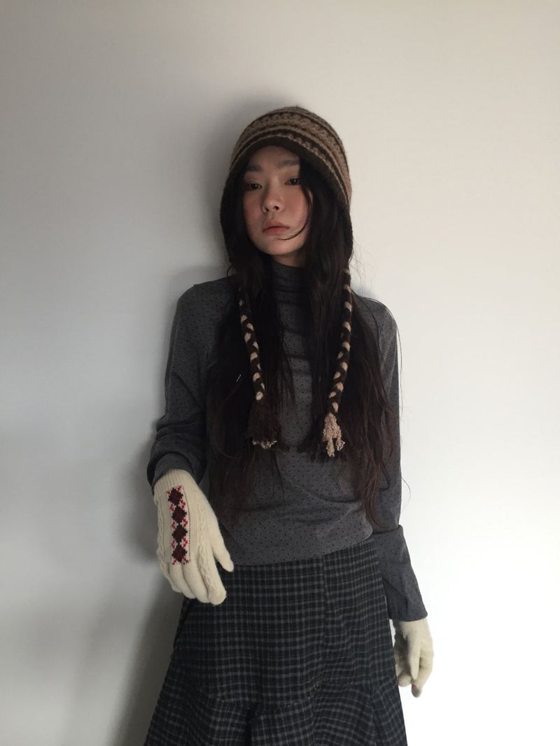Nordic Tassel Balaclava (3Colors)