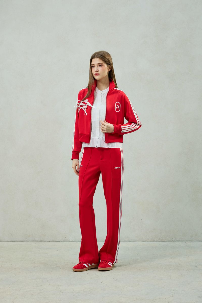 JOEL JERSEY TRACK TOP / RED