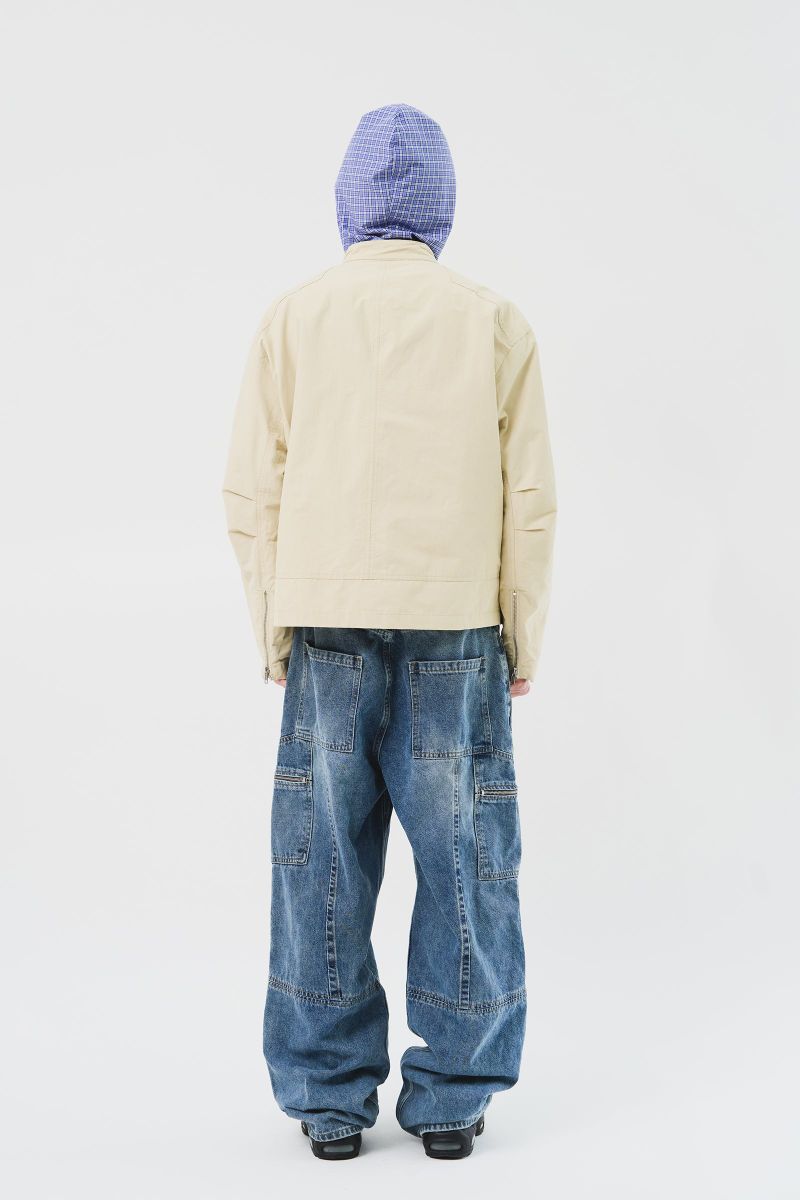 Vera Checked Windbreaker (2color)