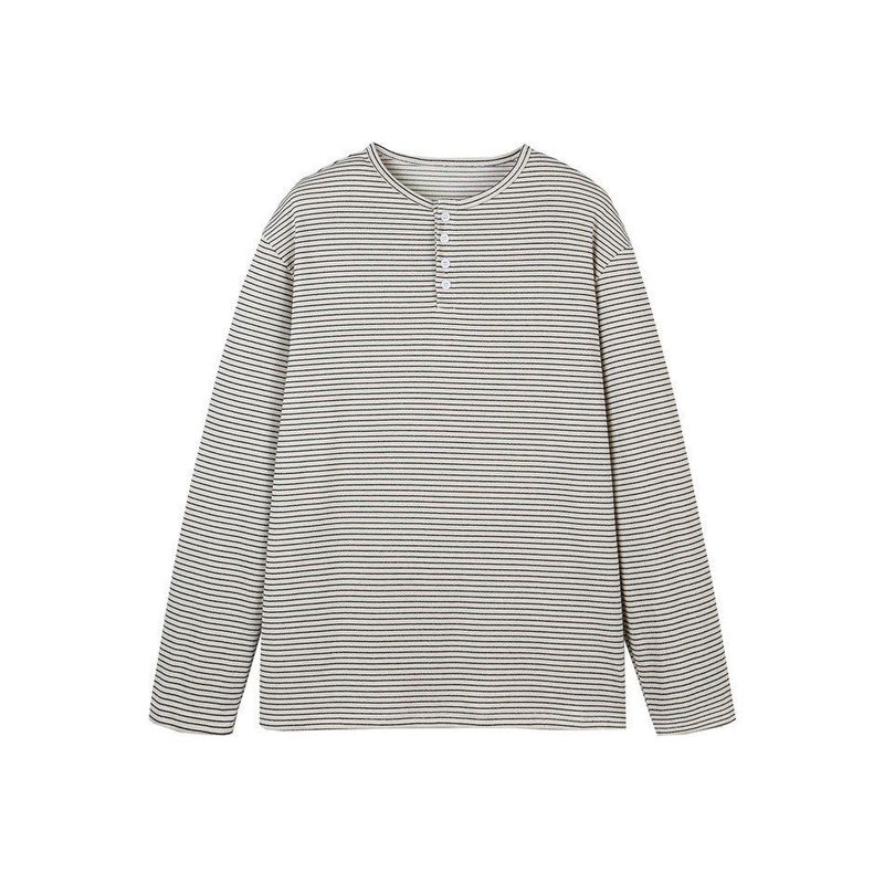 Remy Stripe Henley Tee