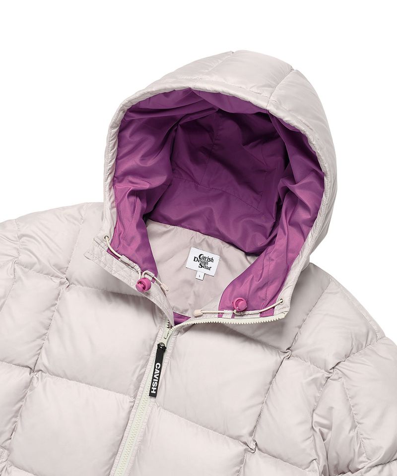 HOODED DUCK DOWN JACKET ASH(CV2DWUB901A)