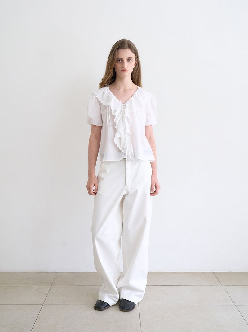 Sophie blouse (Ivory)