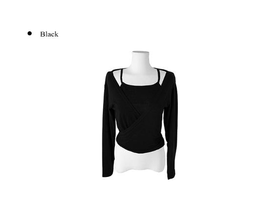 Kiru Layered Wrap Cardigan