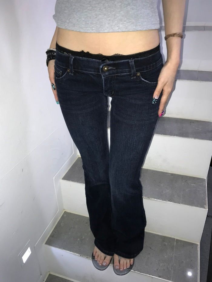 2000s Iconic Low-Rise Bootcut Pants