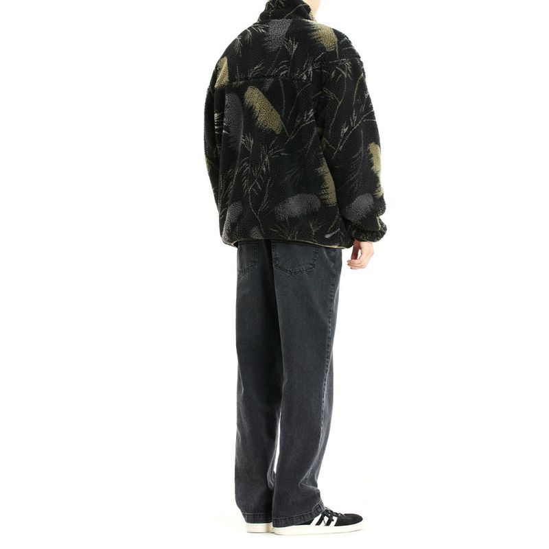 PALM LEAF FLEECE JACKET