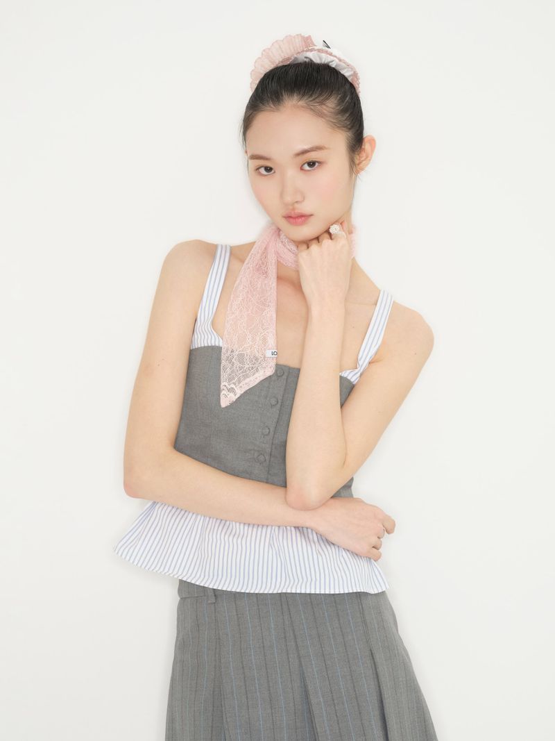 Ciel Rosé Scrunchie