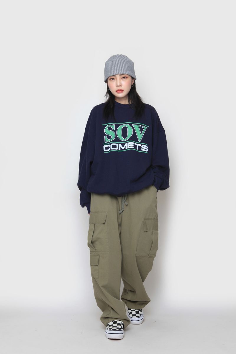 Bio-Washing Cargo Pants