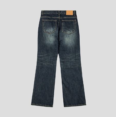 Nikki Washed Flare Denim Pants