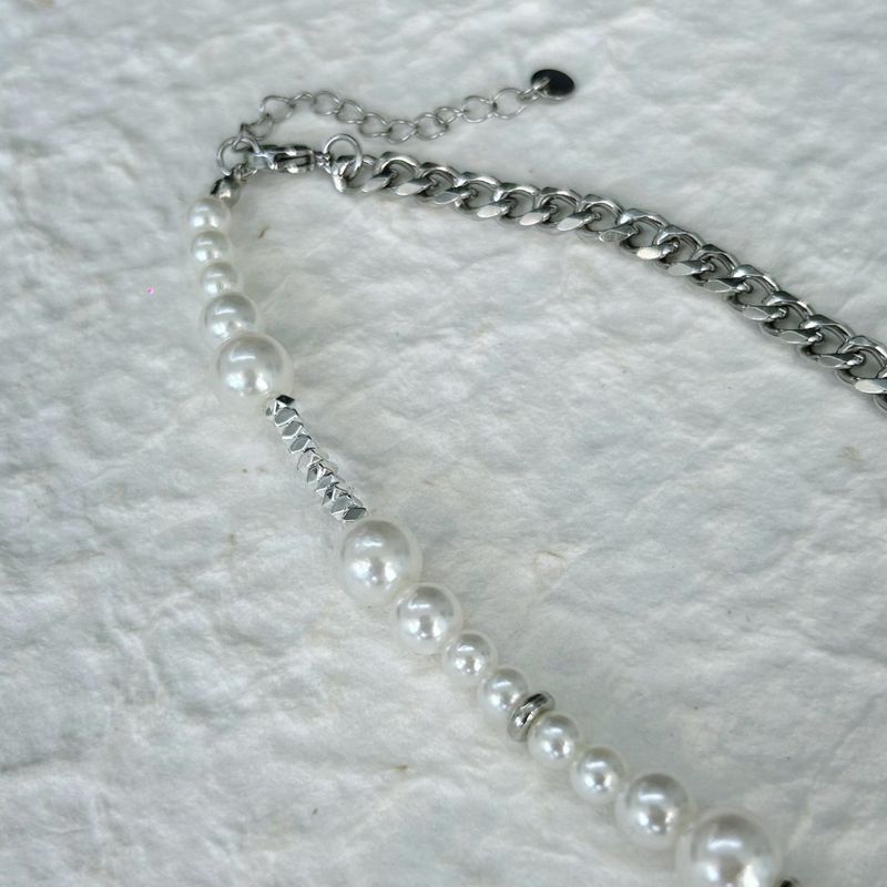 Astral Pearl Spliced Necklace