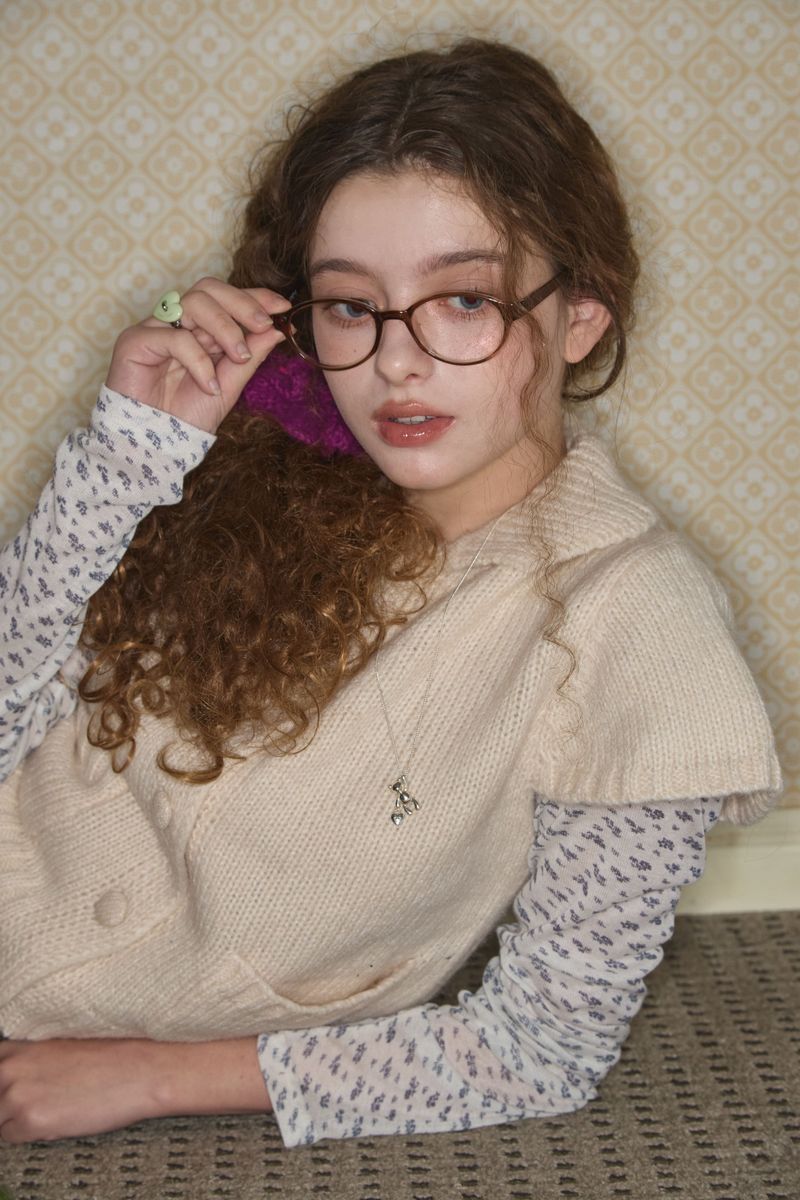 [925Silver] Bear hug necklace