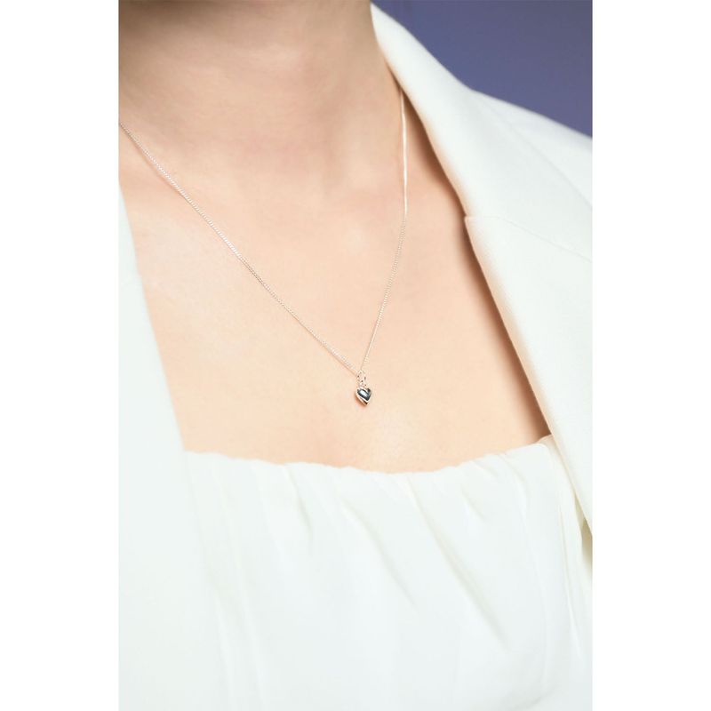 Minimal Heart Simbol Necklace (Silver925)