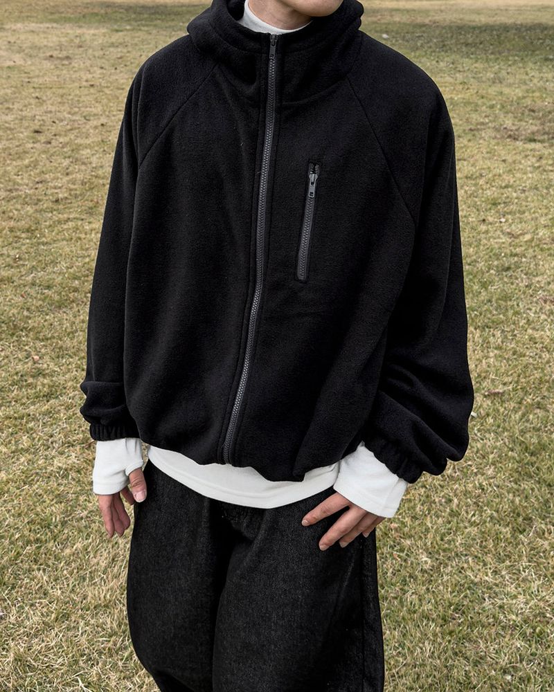 Shadow Fleece Warmer Half Neck T-Shirt