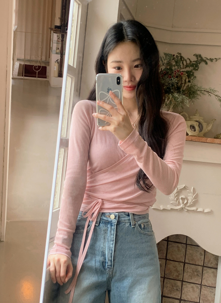 ML Soft Wrap Long Sleeve T-shirt (5color)