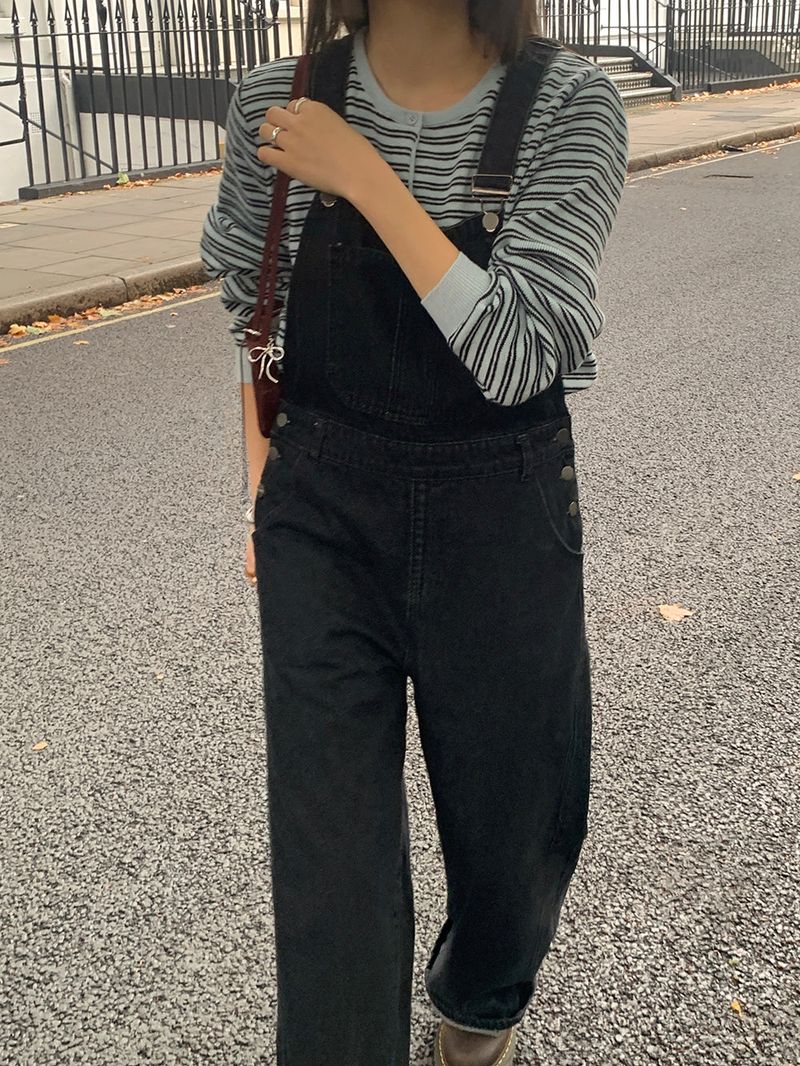 [MADE] [Planning] Slits Stripe Round Cardigan