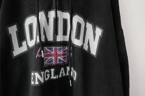 london hood zip-up