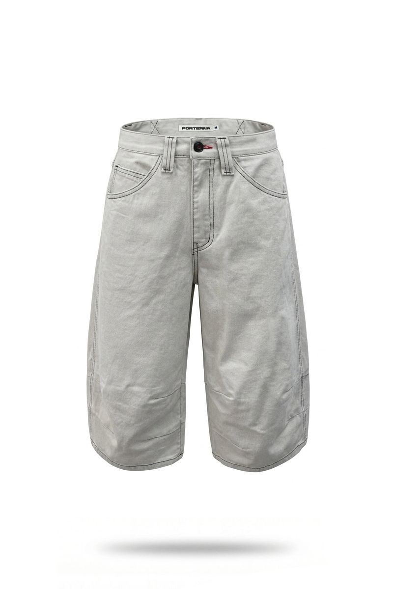 26SS★ CINCH BACK STITCH BERMUDA PANTS