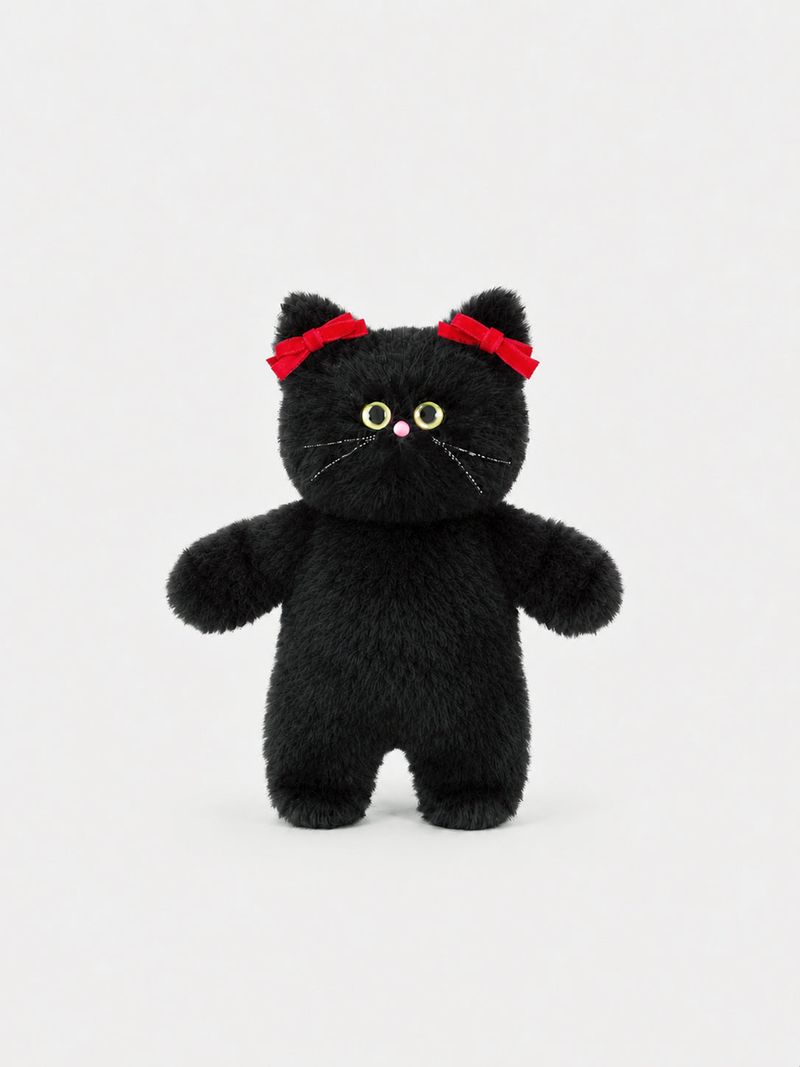 Cosymosy（コジモジ）の「Cosymosy Cat 'Velvet Ribbon Pin'  キャッツベルベットリボンピン- 3 Color（ヘアアクセサリー）」