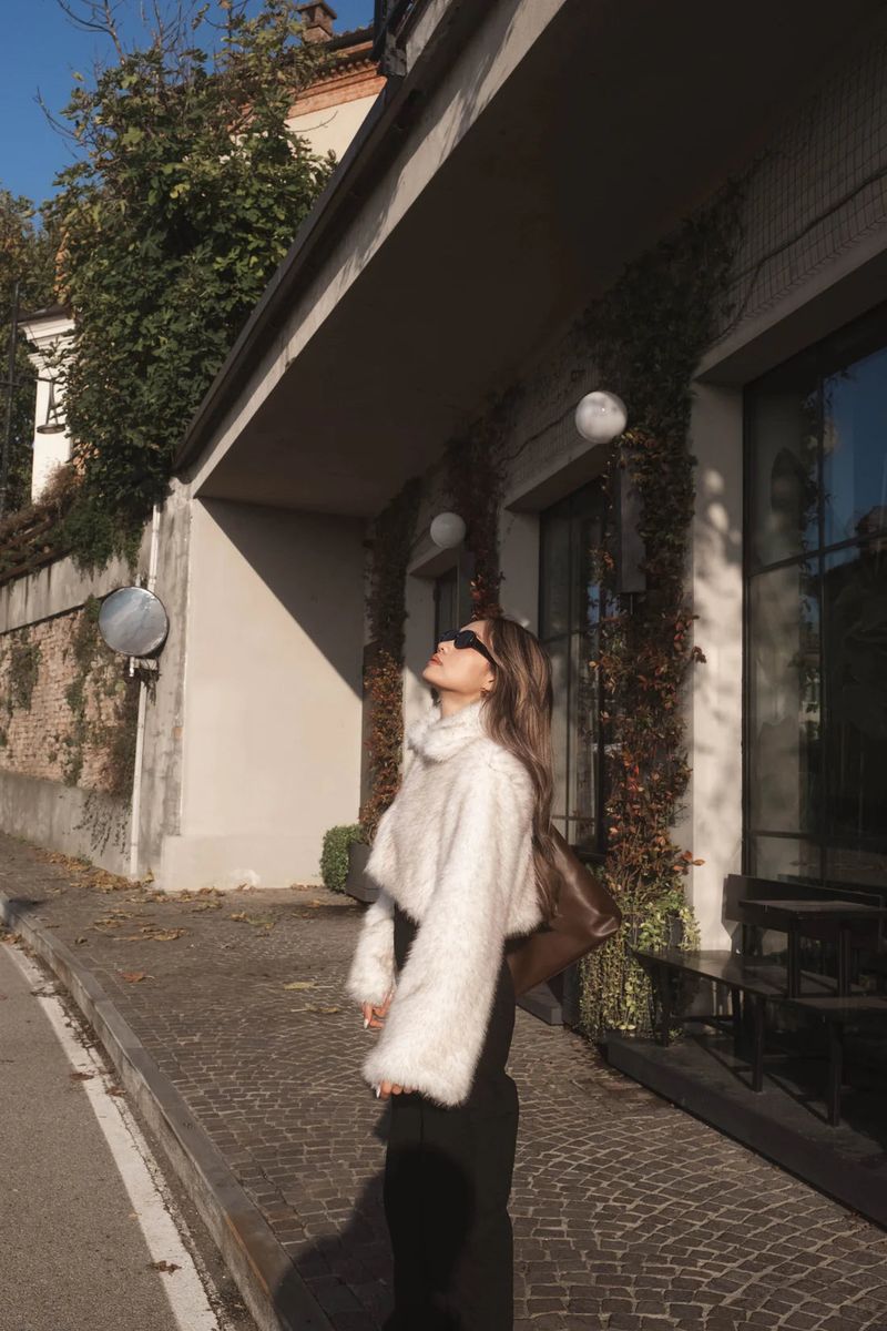Polar Fox Faux Fur Jacket